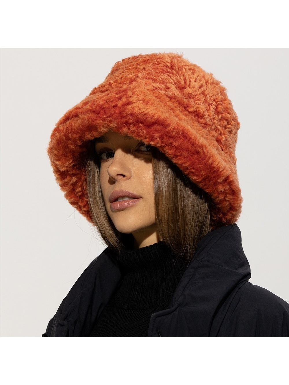 NEW Cult Gaia Sterling Bucket Hat, One Size, New with Tag